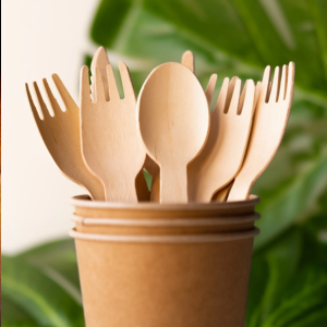 Disposable cutlery (forks, knives, spoons)