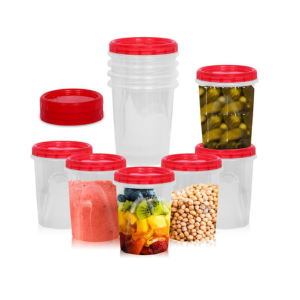 Sealable containers for meal prep and leftovers