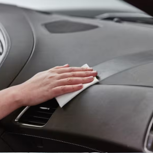 Automotive cleaning wipes